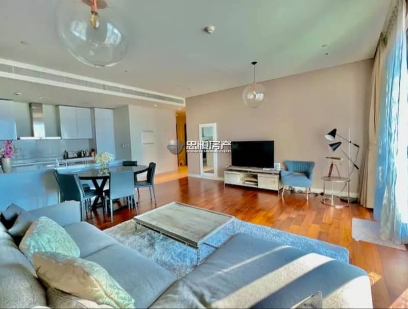 3 Huge Balcony | Furnished  Bright 2 BR in City Walk