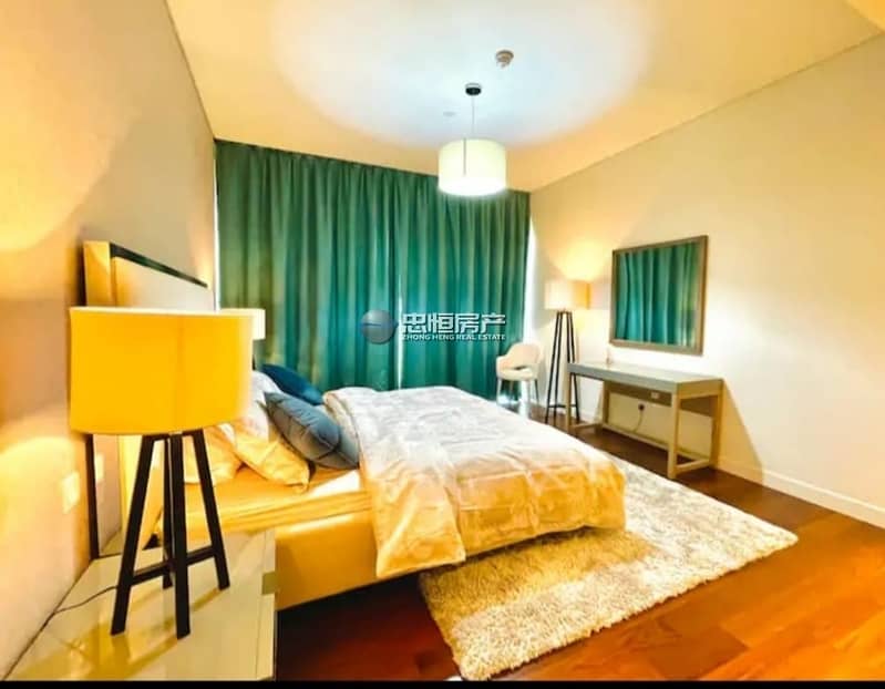 10 Huge Balcony | Furnished  Bright 2 BR in City Walk