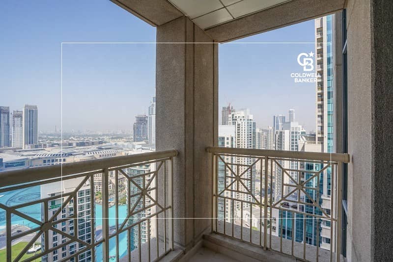 2 Spacious 2 Bedroom with a view of Burj Khalifa and Dubai Fountain