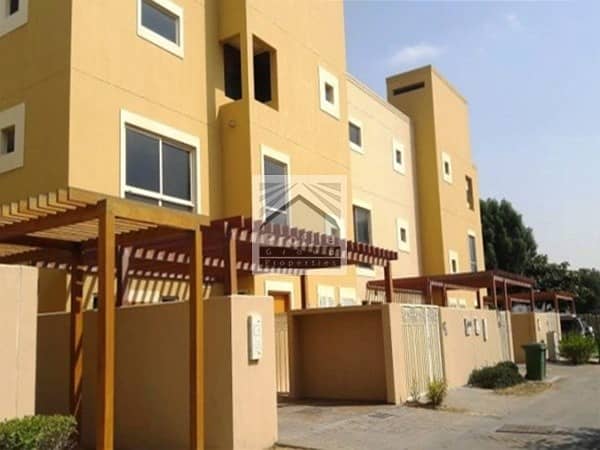 4 Bedroom Villa With Private Garden And Swimming Pool In Al Raha Gardens