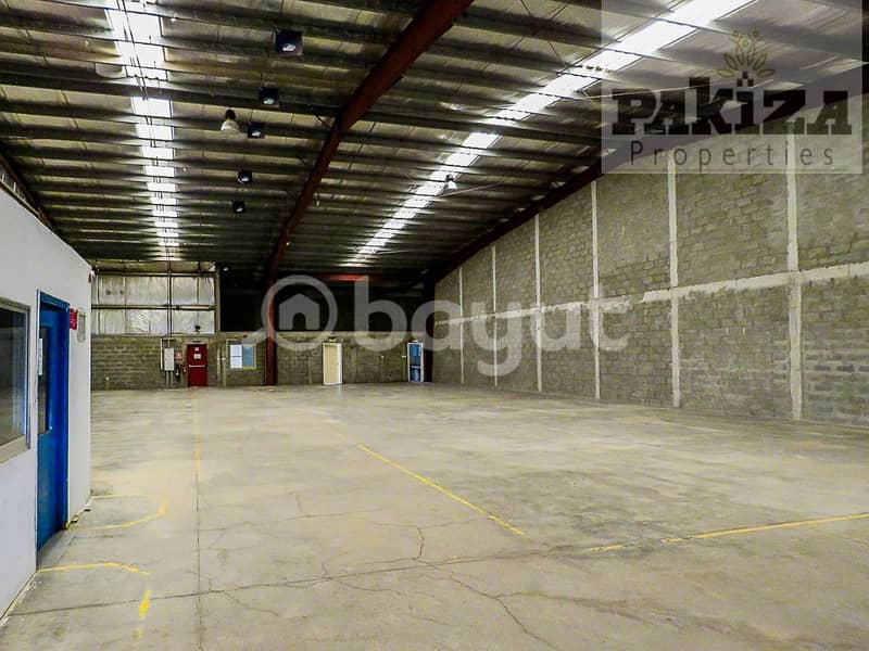 Good Warehouse cum Office I Low Price 19 Aed psf I One Month Free