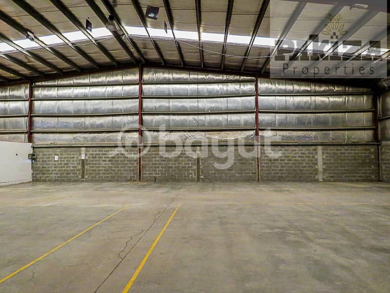 4 Good Warehouse cum Office I Low Price 19 Aed psf I One Month Free