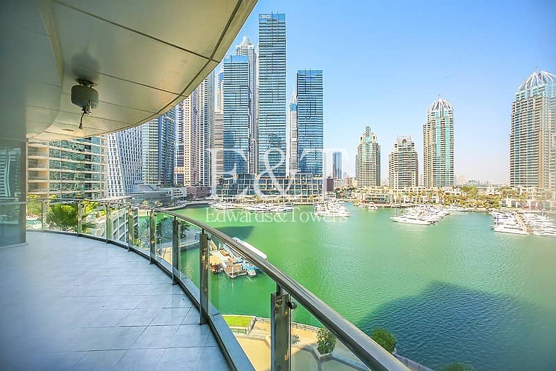 Amazing Marina View | Huge Balcony | Chiller Free