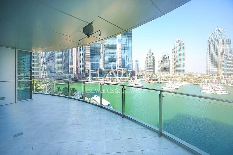 2 Amazing Marina View | Huge Balcony | Chiller Free