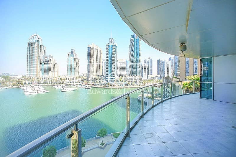 4 Amazing Marina View | Huge Balcony | Chiller Free