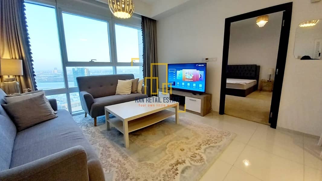 6 Stunning Fully Furnished One Bedroom in horizon tower
