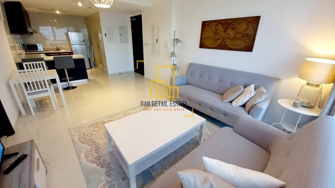15 Stunning Fully Furnished One Bedroom in horizon tower