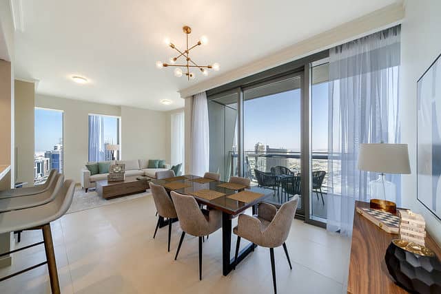 Full view/apartment 2 bedrooms in Dubai