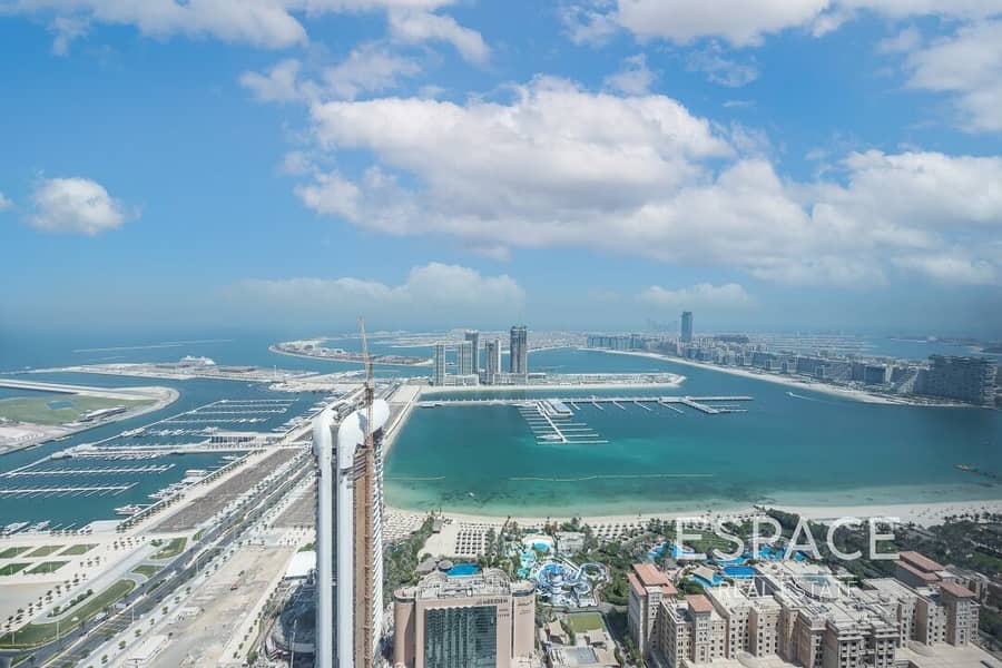 3 Bed + Maid | 2049 sq ft | Full Sea View