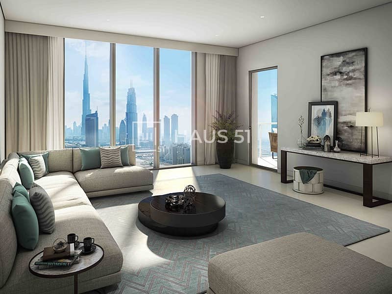 3 Burj and Fountain view | Dubai Mall | Brand New