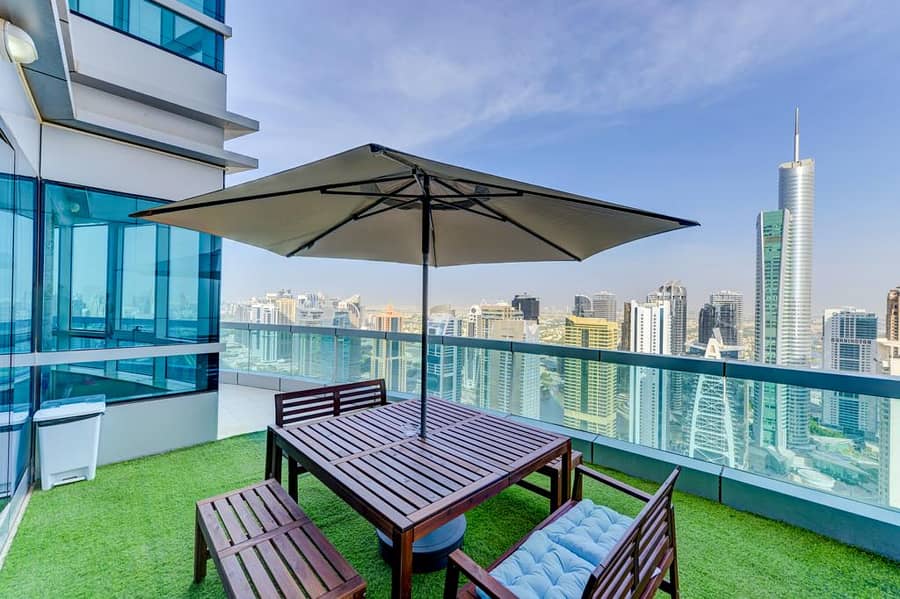 位于迪拜码头，地平线大厦 4 卧室的公寓 24500 AED - 4680432