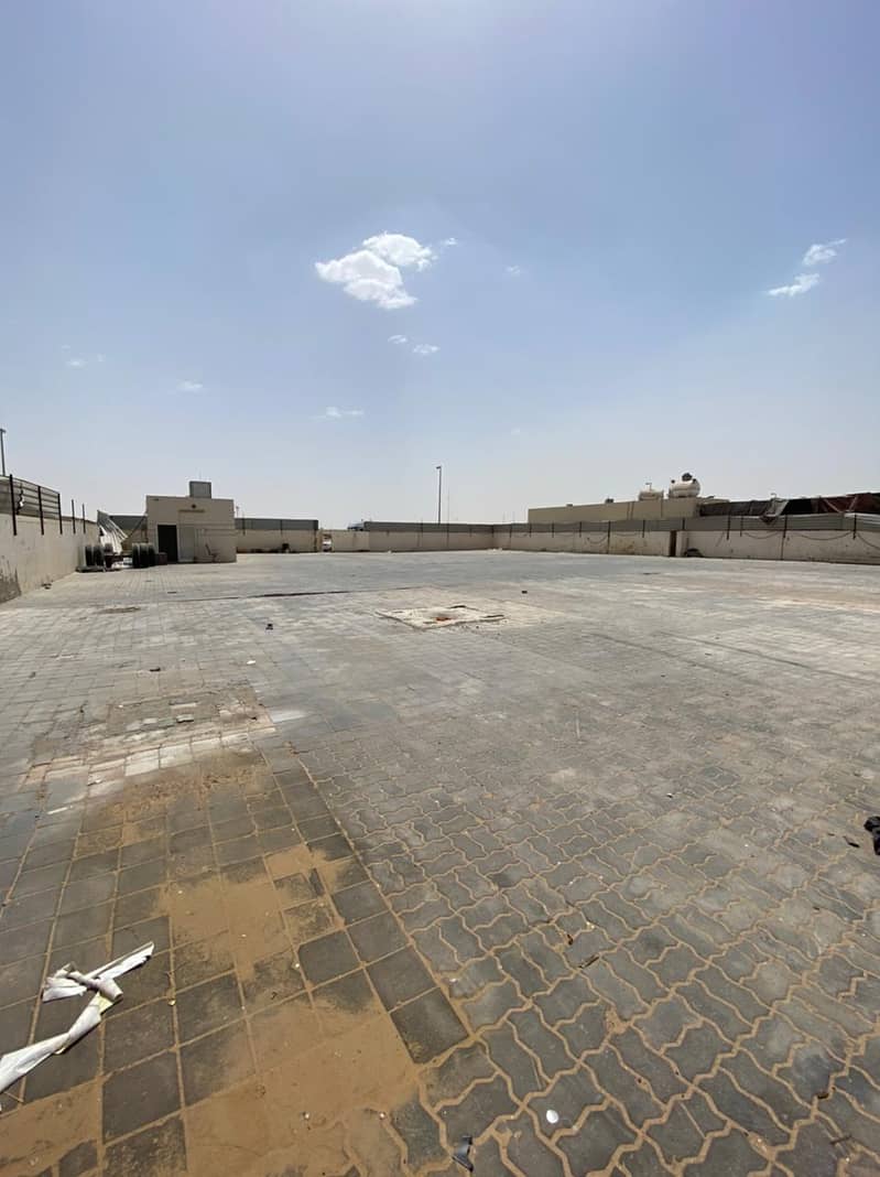 Full Interlock Open Land Yard for Rent in Al Sajaa Hano Sharjah
