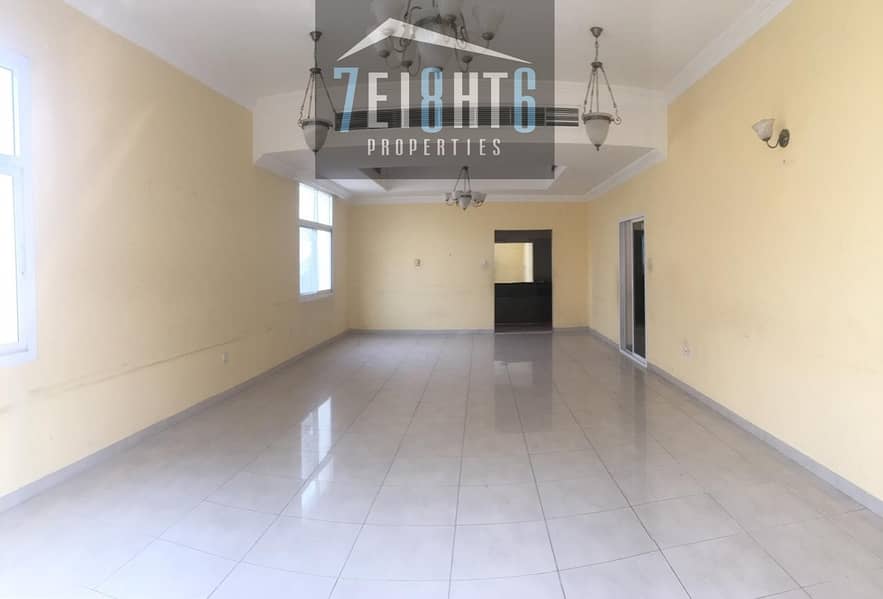 3 Outstanding property: 5 b/r good quality independent villa + maids room + drivers room + large garden