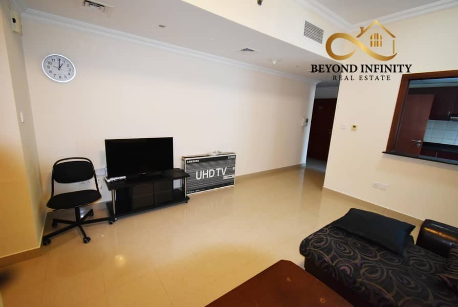 2 Exclusive | 1BHK Furnished | chiller Free |12Chqs