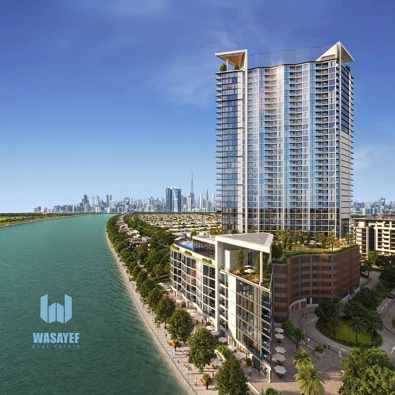 WATERFRONT APARTMENTS | HIGH FLOOR |4 years payment plan.