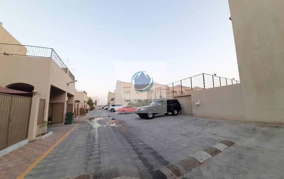 Best For Kids 3 Bed Villa With Shared Pool+Gym In Khalifa City A