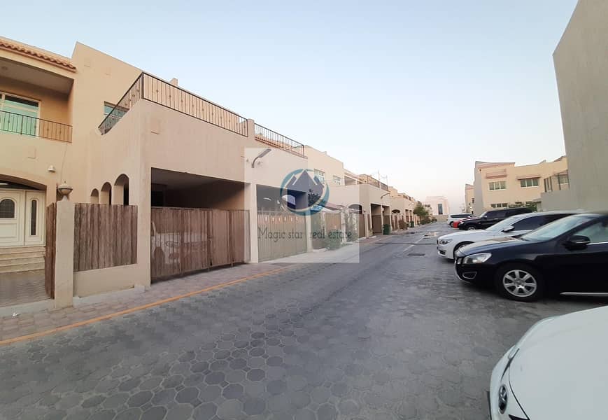 2 Best For Kids 3 Bed Villa With Shared Pool+Gym In Khalifa City A