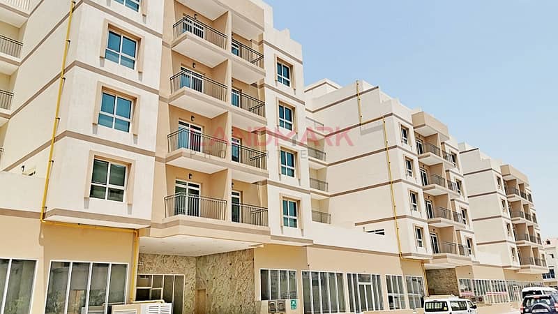 14 HOT | New Studio | Balcony | Parking | Pool | Gym | Next to gate 2 in JVC