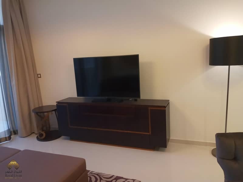Fully Furnished 1BR Damac Ghallia in JVC For Rent