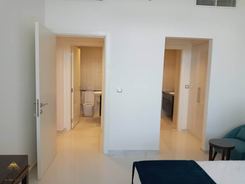 2 Fully Furnished 1BR Damac Ghallia in JVC For Rent