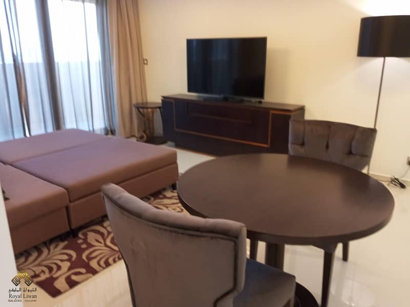 8 Fully Furnished 1BR Damac Ghallia in JVC For Rent