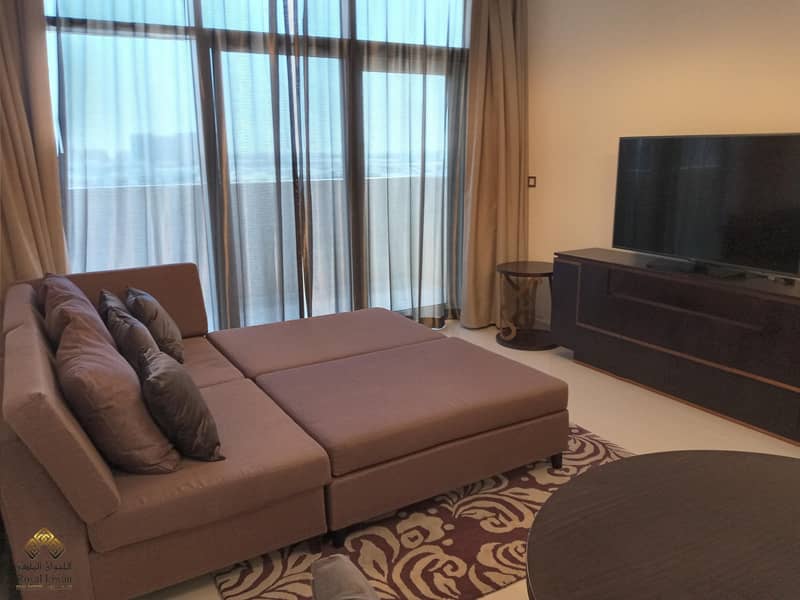 10 Fully Furnished 1BR Damac Ghallia in JVC For Rent