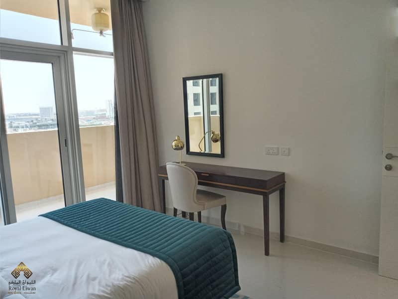 11 Fully Furnished 1BR Damac Ghallia in JVC For Rent