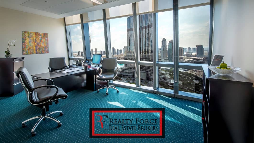 7 PRICE REDUCED| FITTED OFFICE | BURJ KHALIFA VIEW