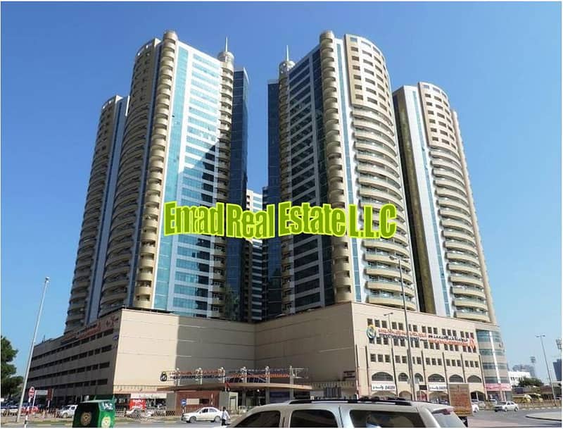 位于阿治曼市中心，地平线大厦 1 卧室的公寓 22000 AED - 5135042