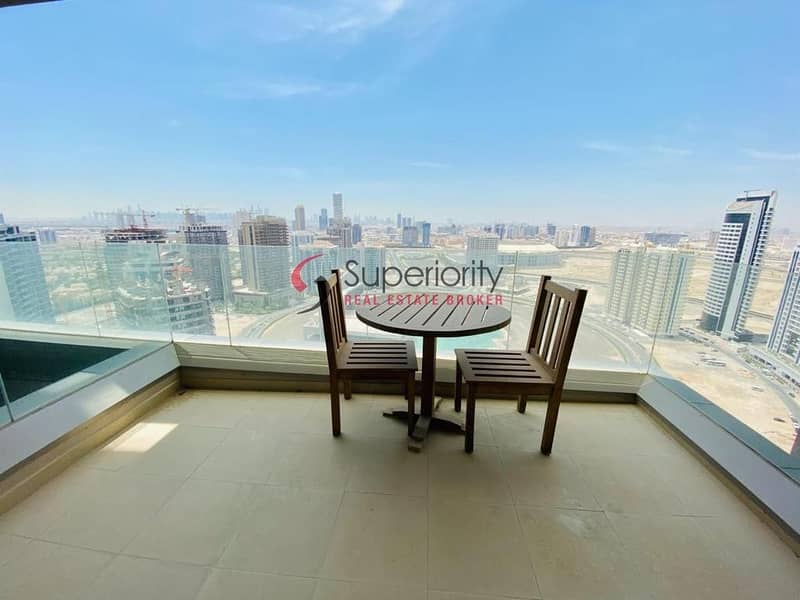 12 Elegant | Huge Studio | Fully Furnished in Matrix Sports City