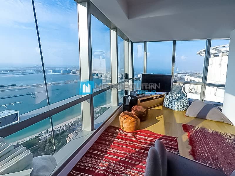 3 Upgraded Apt. with Maid |Amazing sea and Palm views