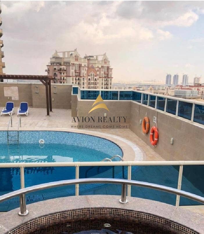 9 Huge 2 BR | Massive Balcony | Equipped Kitchen - Dubai Sports city