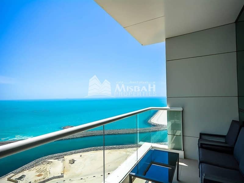6 Sea View The Only 2 Bedroom With Maids Room in JBR Fully Furnished