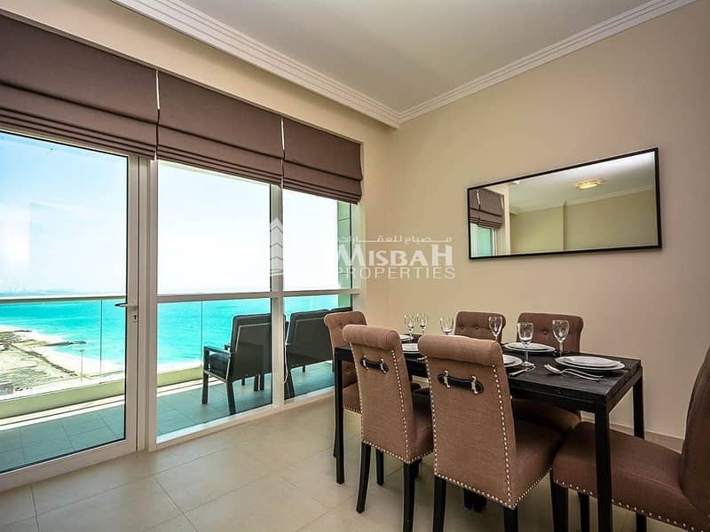 10 Sea View The Only 2 Bedroom With Maids Room in JBR Fully Furnished