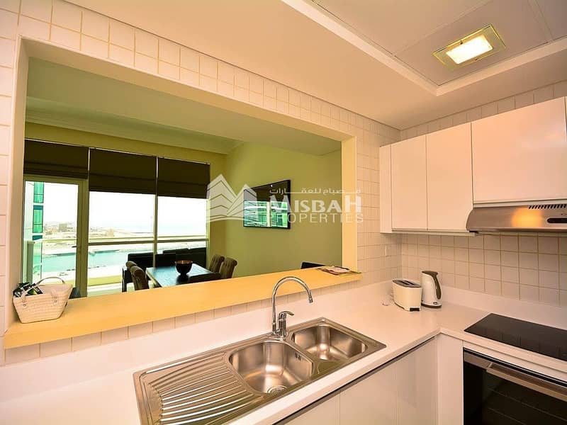 11 Sea View The Only 2 Bedroom With Maids Room in JBR Fully Furnished