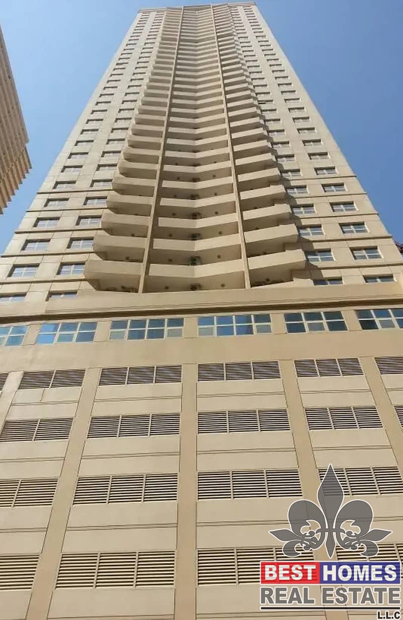 شقة في برج الزنبق،مدينة الإمارات‬ 1 غرفة 16000 درهم - 5183985