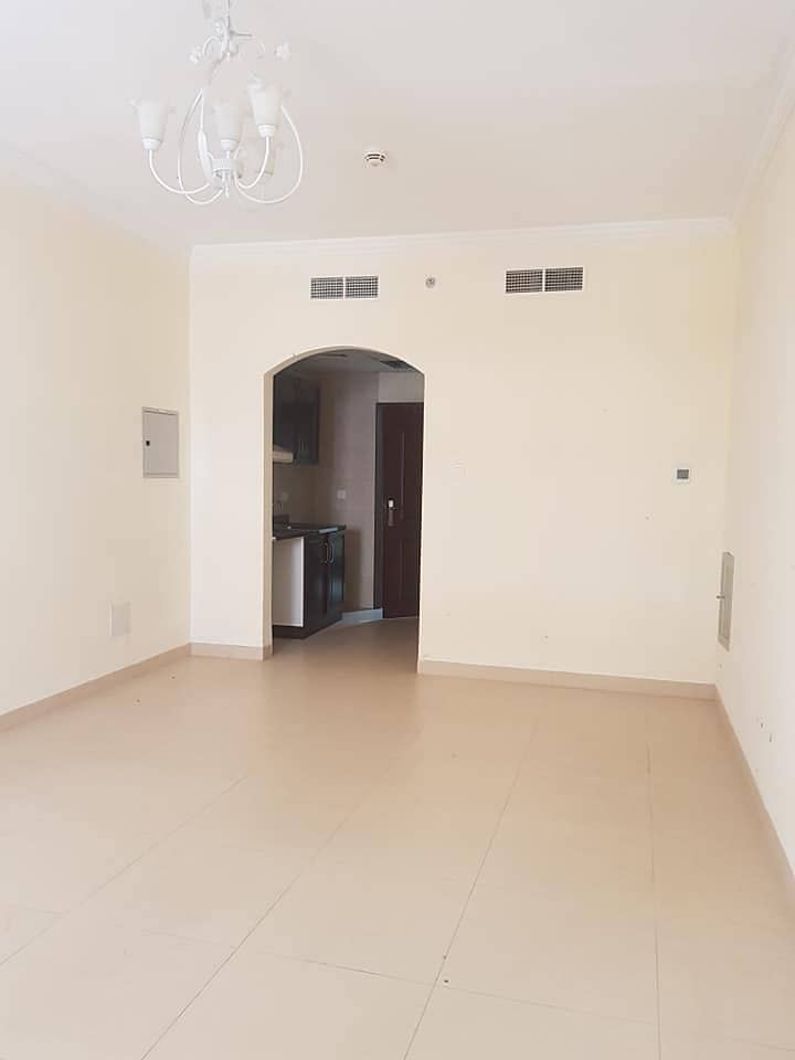 For rent in Ajman annual studio Jasmine Towers  With a private parking inside the tower and two free months