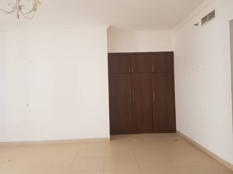 For rent in Ajman annual studio Jasmine Towers with private parking