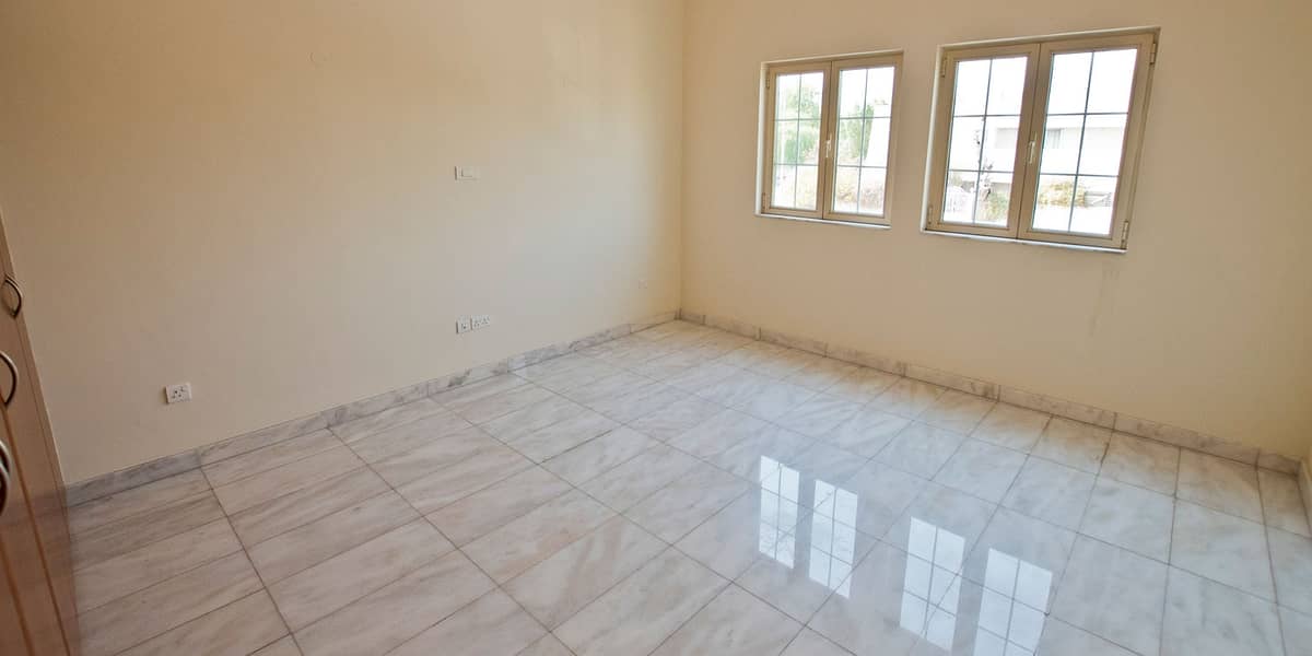 8 Secure warm double story family attached villa with 4 Bedrooms and 1 maid's room in Al Garhoud ideal for a big family