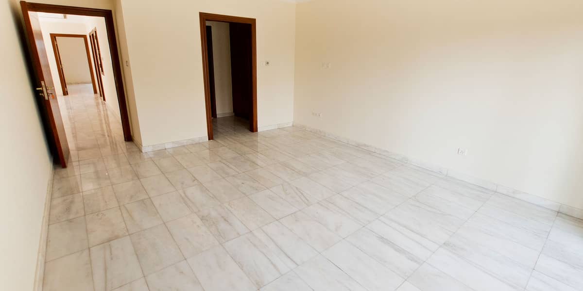 9 Secure warm double story family attached villa with 4 Bedrooms and 1 maid's room in Al Garhoud ideal for a big family