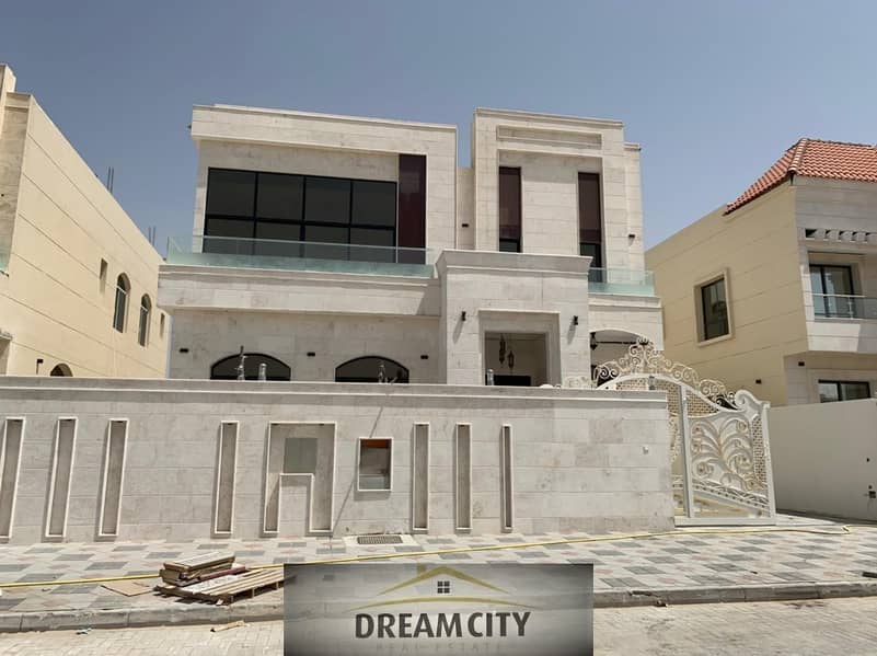 Owns a villa in the most prestigious areas of Ajman freehold for all nationalities without down payment from the owner directly on an asphalt road