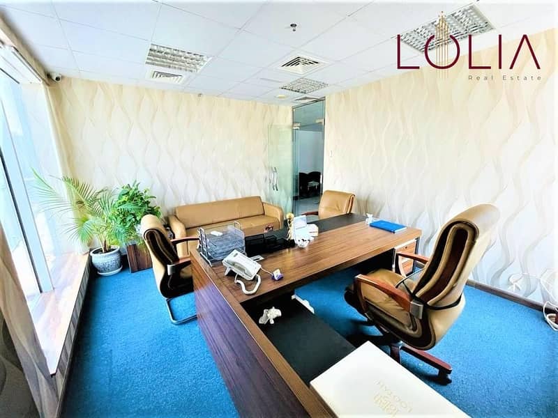 Spacious Office fitted w/ partition | Canal View