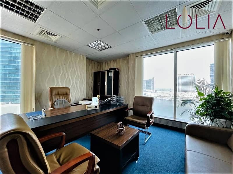 2 Spacious Office fitted w/ partition | Canal View