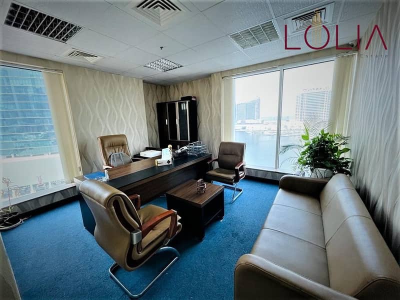 3 Spacious Office fitted w/ partition | Canal View