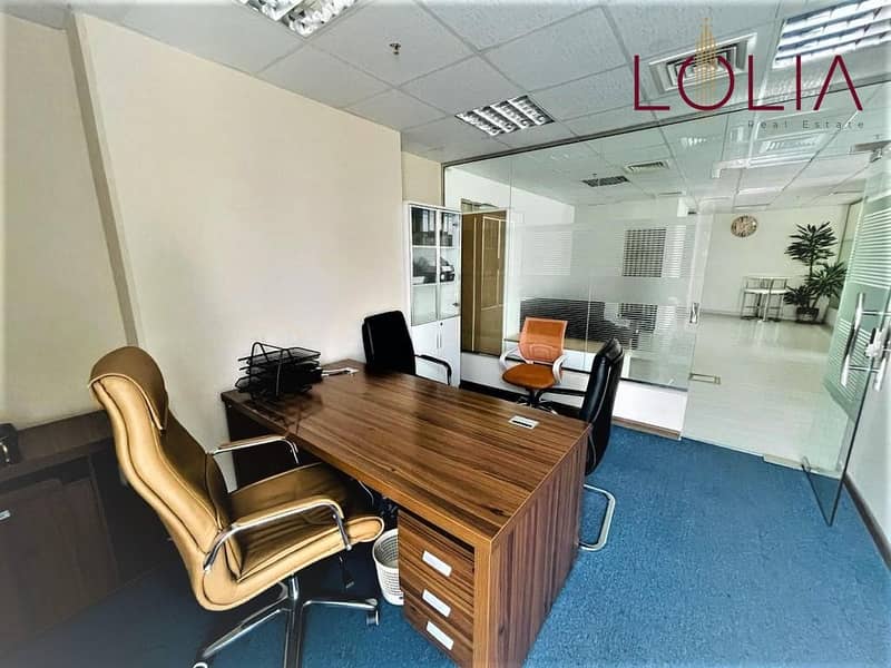 6 Spacious Office fitted w/ partition | Canal View