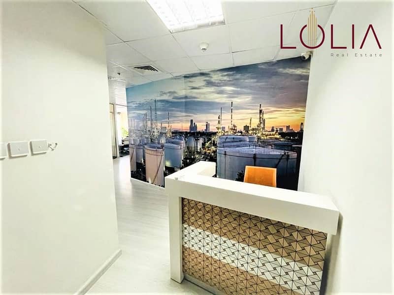 7 Spacious Office fitted w/ partition | Canal View