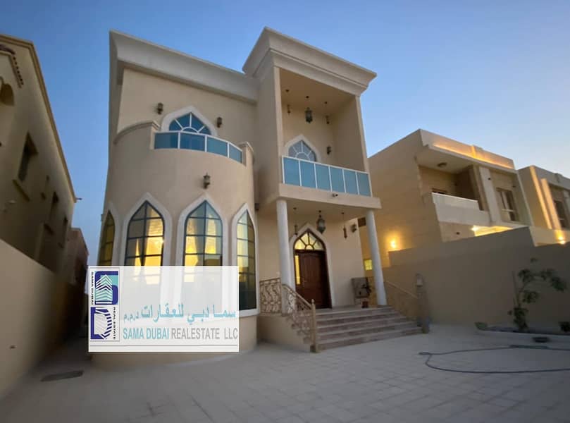 Villa for sale with electricity and water  Al Mowaihat 1 area An area of ​​5,000 feet