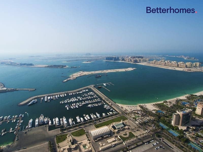 Panoramic Sea & Marina Views | Vibrant Luxury Penthouse
