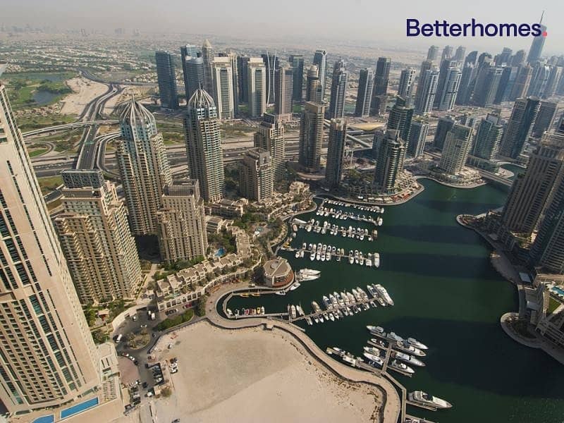 12 Panoramic Sea & Marina Views | Vibrant Luxury Penthouse