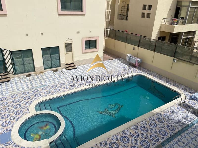 12 Bright & Spacious 3Br |  With Maid Room | Swimming Pool - Mirdif